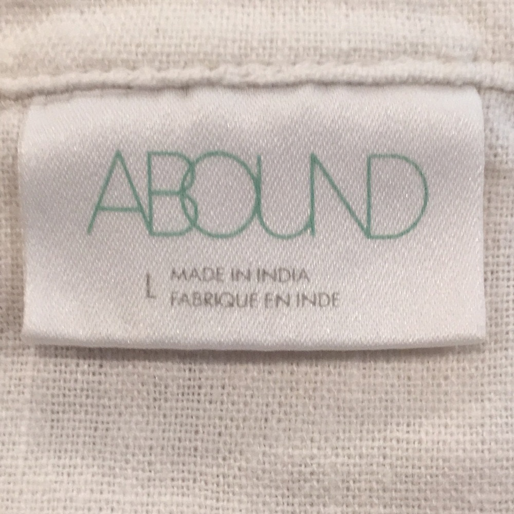 Abound | Ruffled Linen Crop Top - Picture 3 of 4